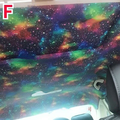 Car Headlining Fabric Star Pattern for Upholstery Auto Interior Home Decor DIY