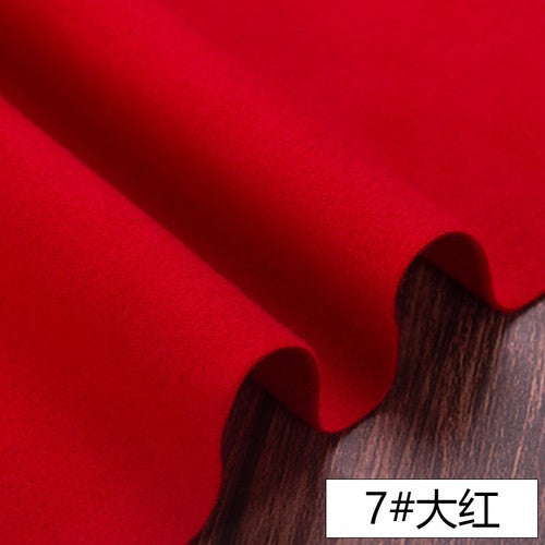 Fall Thick Solid Cashmere Imitation Wool Cloth Diy Coat Woollen Fabric Wide 57"