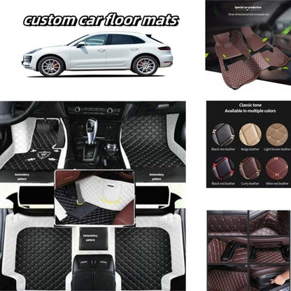 Fit for Jaguar All Models Car Floor Mats Luxury Custom Auto Carpets Waterproof