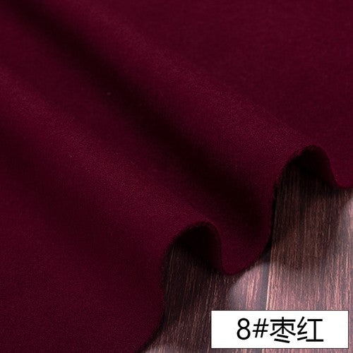 Fall Thick Solid Cashmere Imitation Wool Cloth Diy Coat Woollen Fabric Wide 57"