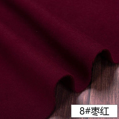 Fall Thick Solid Cashmere Imitation Wool Cloth Diy Coat Woollen Fabric Wide 57"