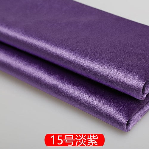 Sofa Upholstery Velour Fabric Thick European Soft Roll Cushion Velvet DIY Cloth