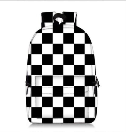 Backpack Waterproof Student School Bag Bookbag Cosplay Travel Fashion Red Purple