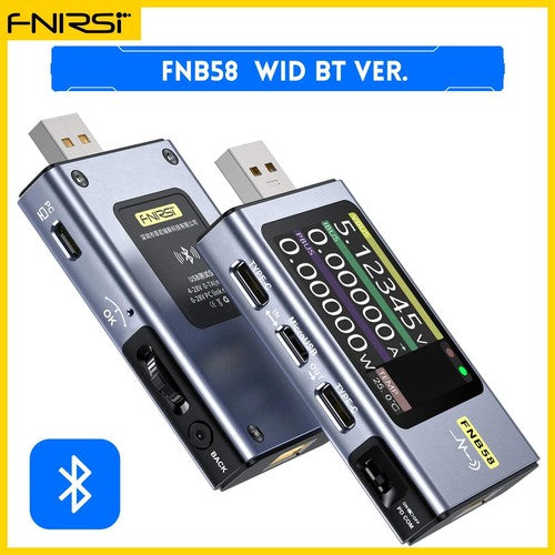 FNIRSI FNB58 USB Fast Charge Tester USB Voltage Current Meter Voltmeter Ammeter