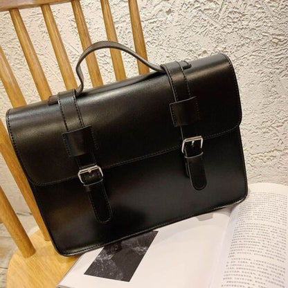 Women Crossbody Bag Fashion Shoulder Purse Big Buckle Messenger Bag Handbag Flap