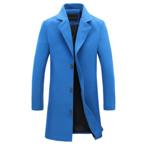 Men Jackets Men Slim Fits Coats Business Mens Long Winter Outwears