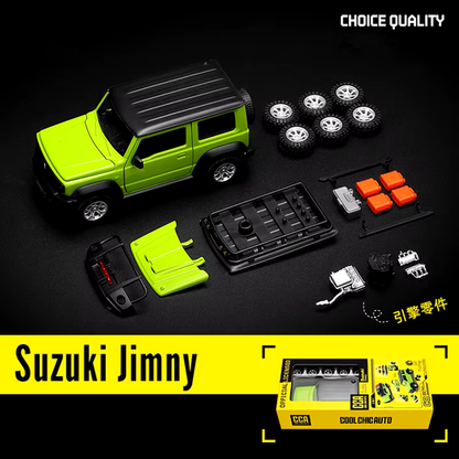 Assembly Version 1:32 Suzuki Jimny SUV Alloy Modified Car Model Diecasts Metal T