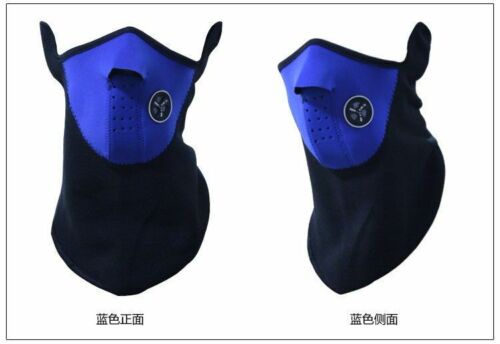 Winter Hiking Scarf Bandana Mask Cashmere Knitted Neck Warmer Face Fleece Shawl
