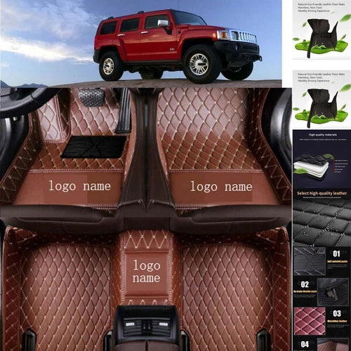 For Hummer H2 H3 All Model Car Floor Mats Custom Cargo Liners Carpets Waterproof