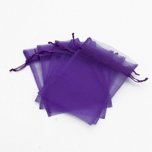 50/100/200/500 Organza Wedding Party Favor Gift Candy Sheer Bags Jewelry Pouch