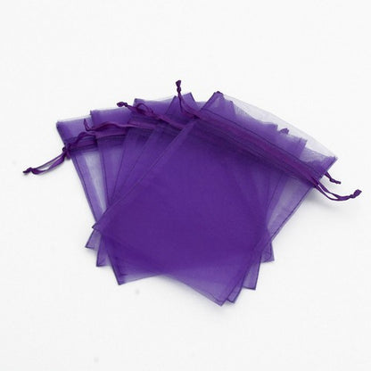 50/100/200/500 Organza Wedding Party Favor Gift Candy Sheer Bags Jewelry Pouch