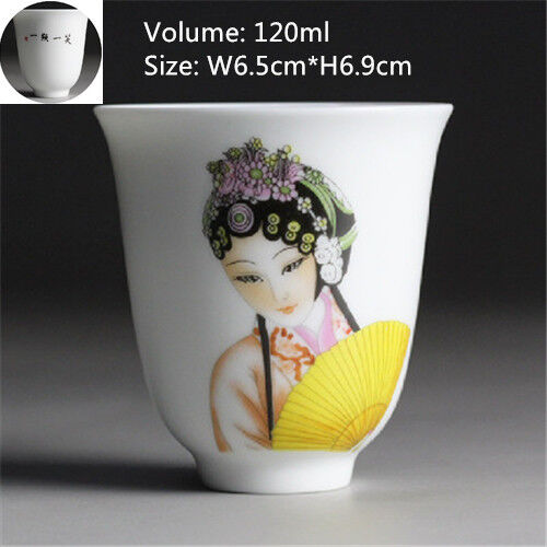 Chinese tea cup Japanese style master cup of tea blue-and-white porcelain cups