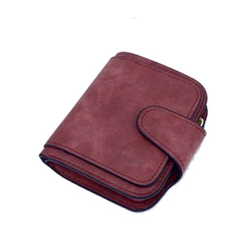 Synthetic Leather Wallet Zipper Long Card Holder Coin Purse Bag 19*10*2.5cm Pink