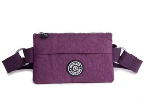 Fashionable Waterproof Bag Casual Nylon Polyester Chest Purse Half Moon Shape