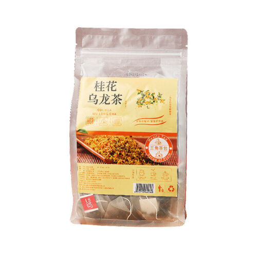 Osmanthus Oolong Tea Transparent Bag 50 Packs Triangle Bag Spiced Tea 150G