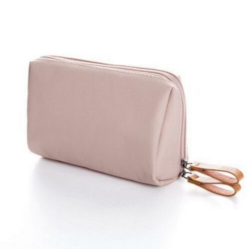 Makeup Bags Pouch Cosmetic Solid Color Toiletry Purse Waterproof Organizer Cases