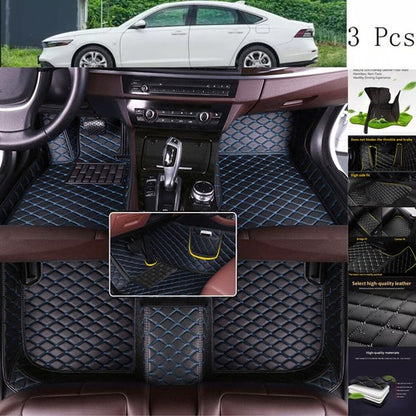 For Cadillac Models Car Floor Mats Waterproof Front Rear Carpets Rugs Auto Mats