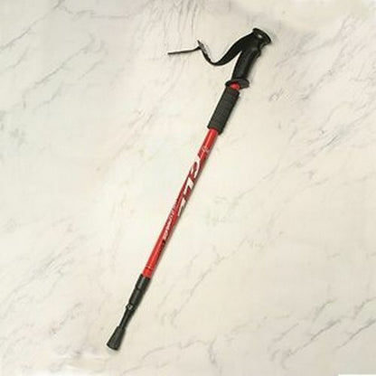 135CM Aluminum Walking Stick Hiking Telescopic Trekking Climbing Pole Canes Blue