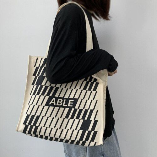 Canvas Totes Large Shoulder Bags Shopping Purse Handbag Tote Pouch 42*38 CM Bags