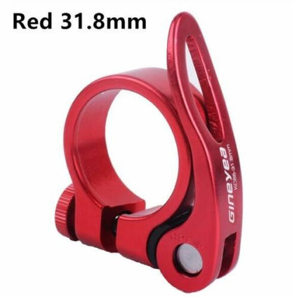 Bike Seat Clamp 28.6/30.2/31.8/34.9mm Alloy Aluminum Mountain MTB BMX Road 40g