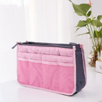 Bag Nylon Travel Insert Organizer Handbag Purse Large Liner Makeup Cosmetic Bag