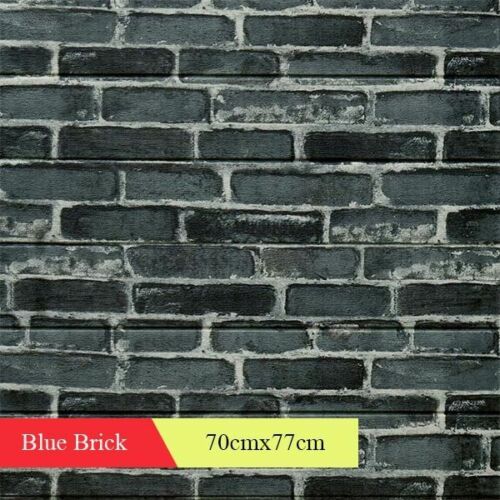 Brick Stickers Wall Decor 3D Living Room DIY Self-adhesive Waterproof Wallpapers