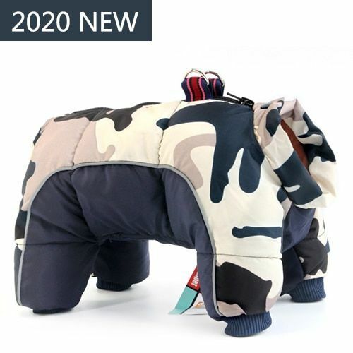 Winter Pet Dog Clothes 2020 Super Warm Jacket Thicker Cotton Coat Waterproof Zip