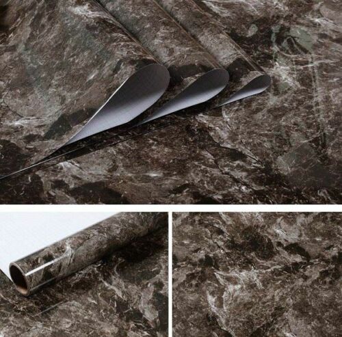 Wallpaper Sticker Marble Vinyl Film Self Adhesive Bathroom Kitchen Contact Paper