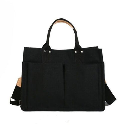Canvas Casual Bag Shopper Simple Fashion Shoulder Bags Travel Crossbody Handbag