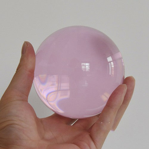 Rare 50mm Multi-Color Natural Magic Healing Crystal Ball Sphere Quartz Balls