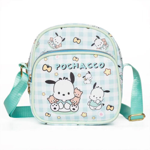 hellokitty kuromi PU fashion shoulder bag kids storage bag outdoor bag POUCH