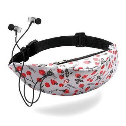 Women Waist Bag Waterproof Canvas Belt Bag Fanny Pack Sling Bags Phone Pouch 1PC