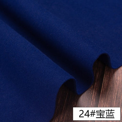 Fall Thick Solid Cashmere Imitation Wool Cloth Diy Coat Woollen Fabric Wide 57"