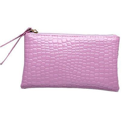 Cosmetic Bag Zipper Small Makeup Bag Traveling Cosmetics Clutch Purse Organizer
