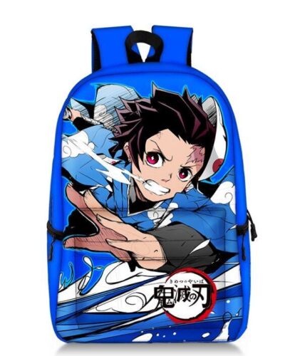 Backpack Waterproof Student School Bag Bookbag Cosplay Travel Fashion Red Purple
