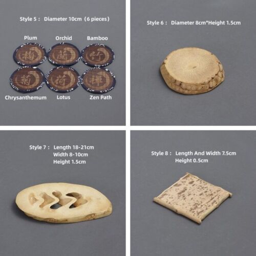 Natural Wooden Coasters|Tea Coasters|Tea Placemats|Tea Accessories