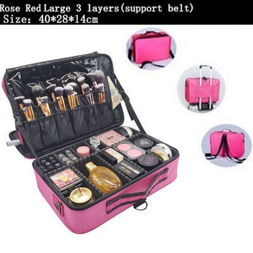 Storage Makeup Organizer Large Cosmetic Bag Makeup Cases Brushes 14*42*28 CM 1PC