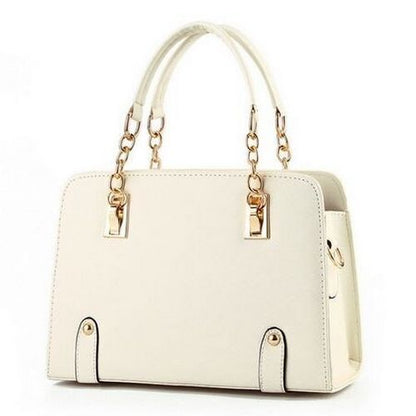 Luxury Handbag Leather Messenger Bags Large Capacity Bag Shell Purse 30*12*20 CM