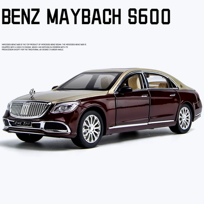 1:24 Maybach S600 S650 Alloy Luxy Car Model Diecasts Metal Toy Vehicles Car Mode