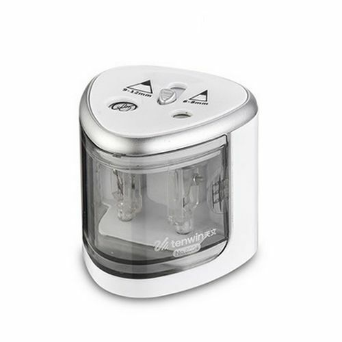 Electric Pencil Sharpener Adjustable Hand Crank Mechanical Knife Holder Station