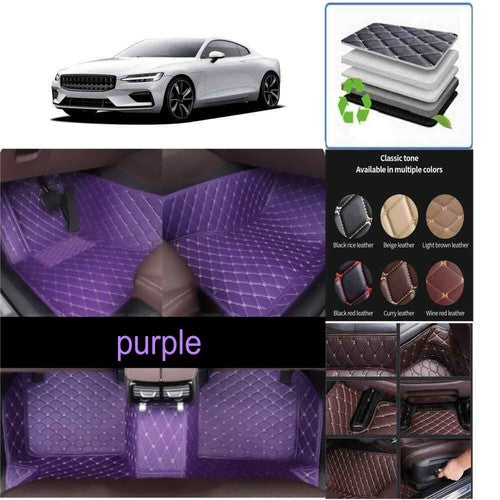 For Smart All Models Car Floor Mats Waterproof Auto Luxury Custom Mats Carpets