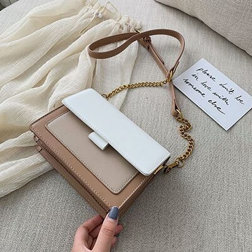 Mini Leather Crossbody Bags Chain Shoulder Simple Travel Long Belt Purse Handbag
