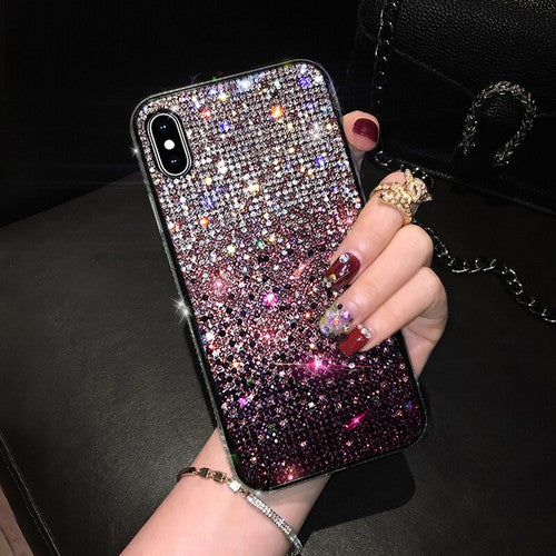 Diamond Design Phone case Rhinestone Flicker for iphone 17 Pro Max/16/15