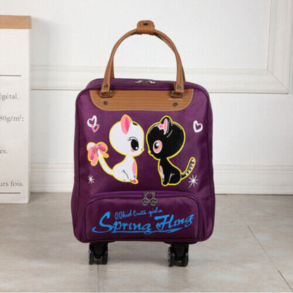 Wheeled Bag Travel Women Travel with Wheels Trolley Bags Travel Luggage Bag