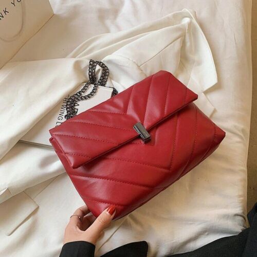 Fashion Shoulder Bag Chain Strap Crossbody Bags Women Large Handbags Zipper 1 PC