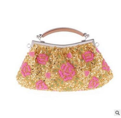 Women Clutch Bags Beads Evening Bag Day Clutches Party Bag Lady Vintage Purse