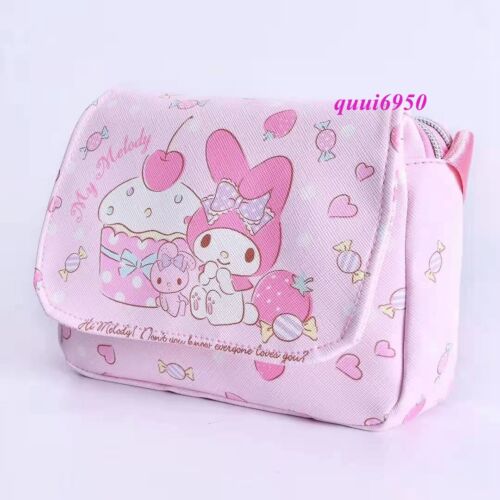 Girl Gift Kuromi My Melody Cinnamoroll Hello Kitty Crossbody Shoulder Bag Zipper
