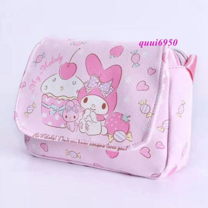 Girl Gift Kuromi My Melody Cinnamoroll Hello Kitty Crossbody Shoulder Bag Zipper