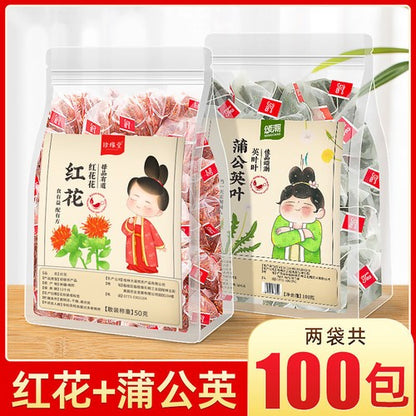 Organic safflower free brewing tea goddess health tea