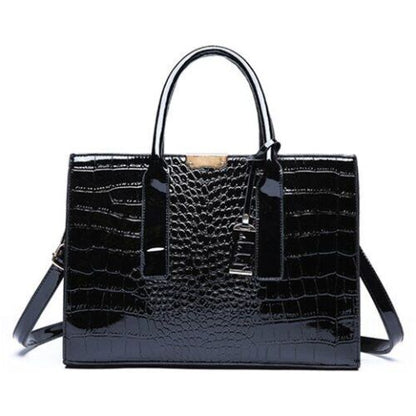 Luxury Bags Crocodile Pattern Shoulder Bag Synthetic Leather Woman Bag Accessory